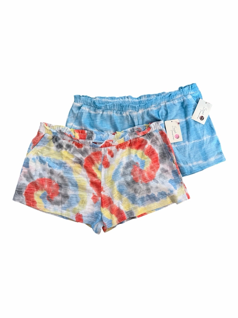 Secret Treasures Tie Dye Print Sleep Short Set Size M (8-10)